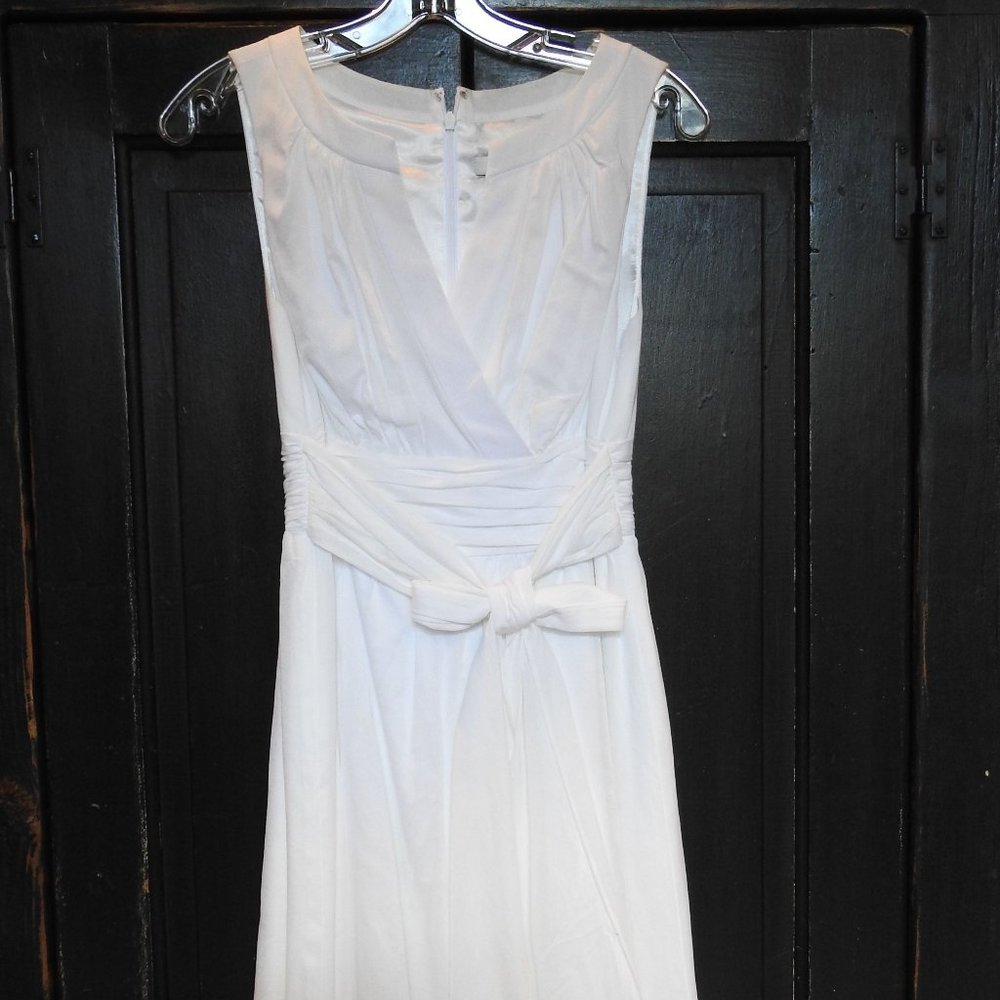 White House Black Market white dress